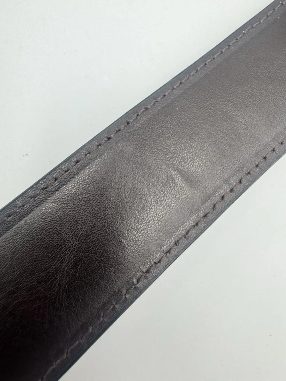 Dickies Reversible Leather Work Belt Black Brown